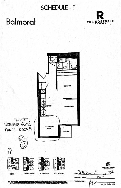 Photo 1 at 3705 - 395 Bloor Street E, North St. James Town, Toronto