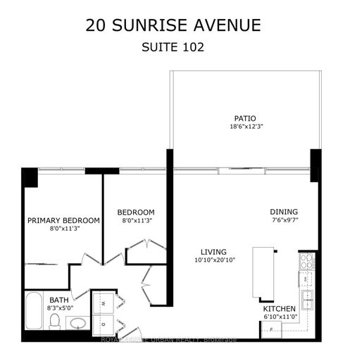 Photo 43 at 102 - 20 Sunrise Avenue, Victoria Village, Toronto