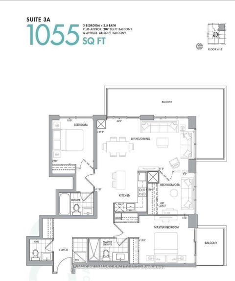Photo 7 at 904 - 609 Avenue Road, St. Clair, Toronto