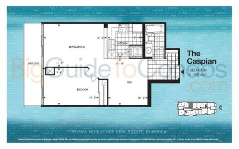 Photo 2 at 1403 - 185 Legion Road, Mimico, Toronto