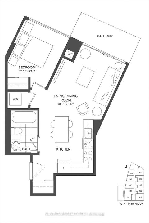 Photo 12 at 1409 - 60 Berwick Avenue, Eglinton, Toronto