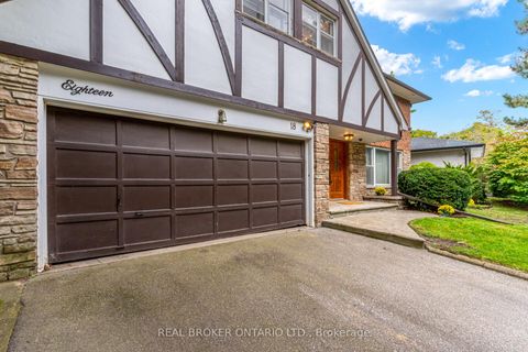 Photo 2 at 18 Burnt Log Crescent, Markland Wood, Toronto