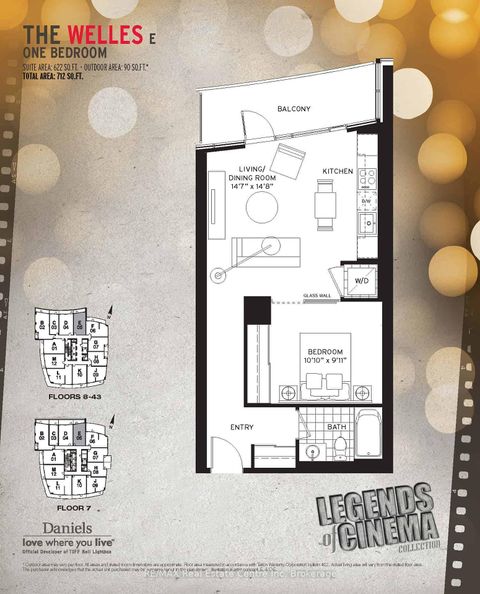Photo 13 at 4005 - 21 Widmer Street, Waterfront Communities C1, Toronto