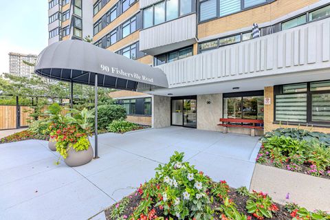 Photo 2 at PH 1 - 90 Fisherville Road, Branson, Toronto