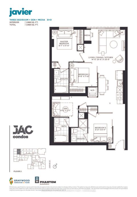 Photo 13 at 205 - 308 Jarvis Street, Waterfront Communities C8, Toronto