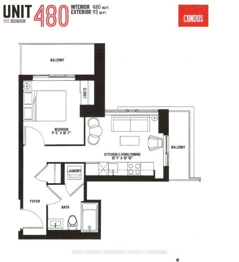 Photo 1 at 1405 - 120 Parliament Street, Moss Park, Toronto