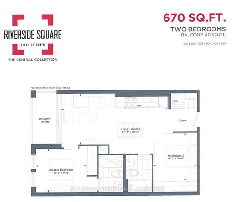 Photo 13 at 304 - 45 Baseball Place, South Riverdale, Toronto