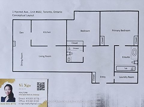 Photo 16 at 602 - 1 Hycrest Avenue, Willowdale East, Toronto