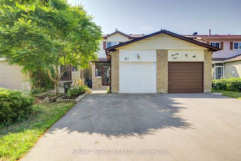 Photo 0 at 81 Rakewood Crescent, L'Amoreaux, Toronto