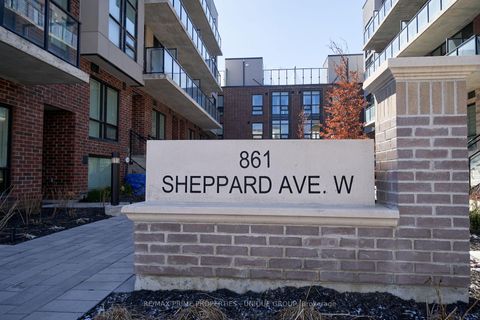 Photo 1 at 53 - 861 Sheppard Avenue W, Clanton Park, Toronto