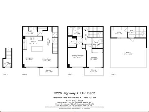 Photo 26 at B903 - 5279 Highway 7, Vaughan Grove, Vaughan