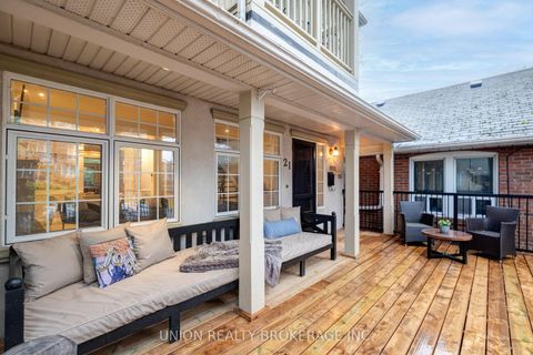 Photo 1 at 21 Courcelette Road, Cliffside, Toronto