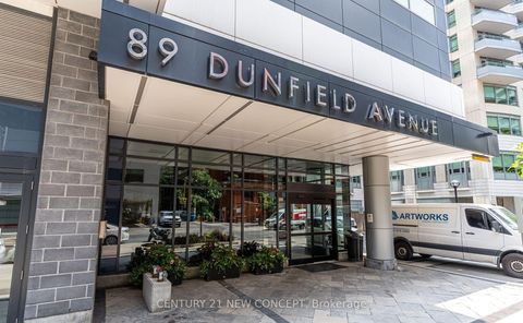 Photo 1 at 1409 - 89 Dunfield Avenue, Mount Pleasant West, Toronto