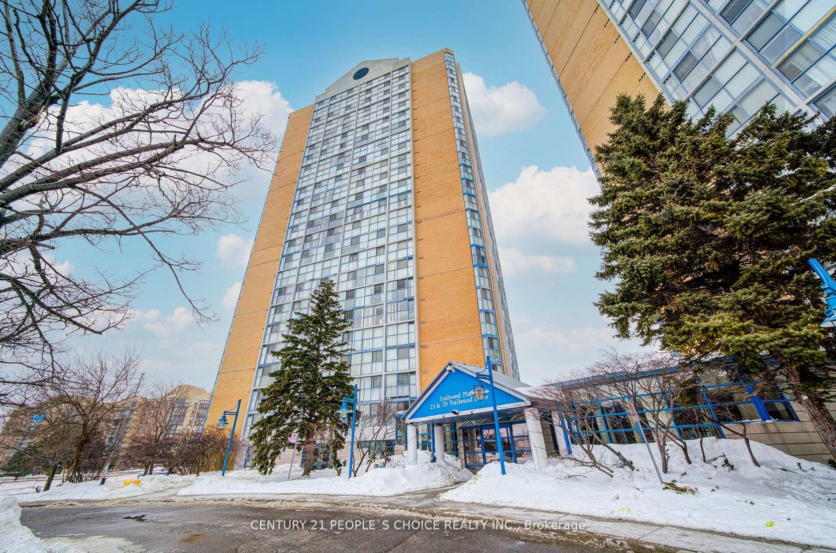 1206 - 25 Trailwood Drive, Hurontario, Mississauga 