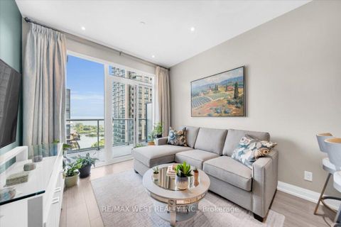Photo 2 at 1603 - 56 Annie Craig Drive, Mimico, Toronto