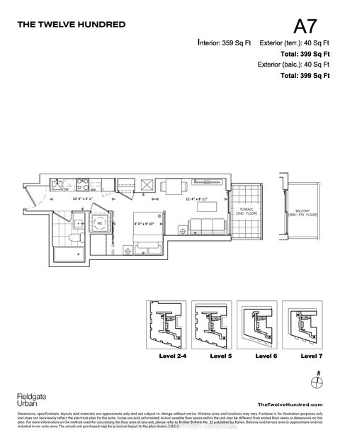 Photo 1 at 709 - 5 Lakeview Avenue, Bellwoods, Toronto