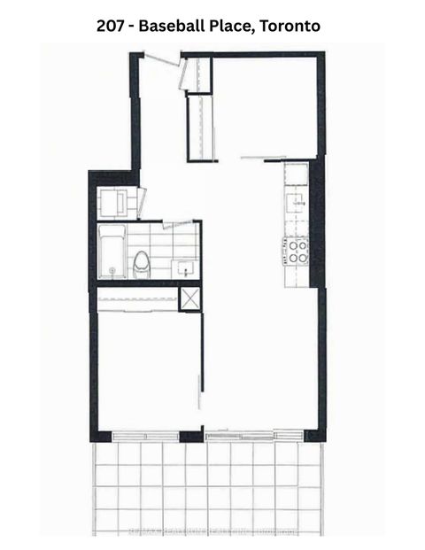 Photo 17 at 207 - 45 Baseball Place, South Riverdale, Toronto
