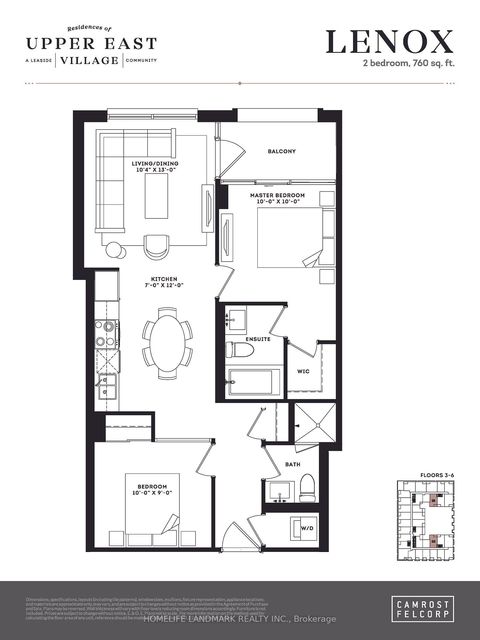 Photo 1 at 503 - 33 Frederick Todd Way W, Thorncliffe Park, Toronto