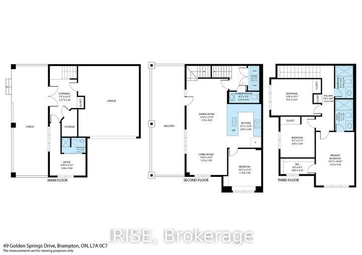 Photo 33 at 49 Golden Springs Drive, Northwest Brampton, Brampton