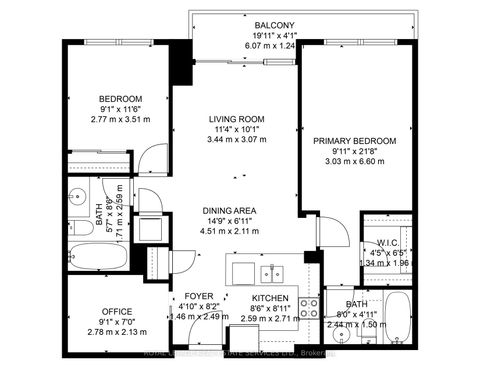 Photo 26 at 708 - 1403 Royal York Road, Humber Heights, Toronto