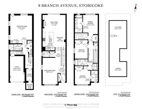 Photo 43 at 8 Branch Avenue, Long Branch, Toronto