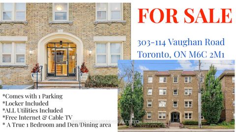 Photo 0 at 303 - 114 Vaughan Road, Cedarvale, Toronto