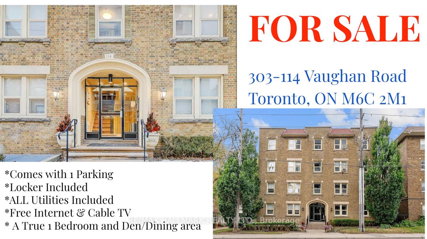 303 - 114 Vaughan Road, Cedarvale, Toronto 