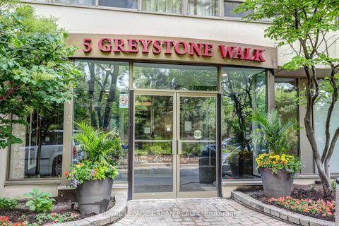 Photo 1 at 1905 - 5 Greystone Walk Drive, Kennedy Park, Toronto