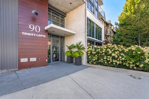 Photo 1 at 201 - 90 Trinity Street, Moss Park, Toronto