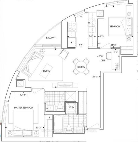 Photo 9 at 908 - 151 Village Green Square, Malvern West, Toronto
