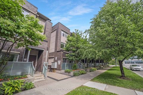 Photo 1 at TH55 - 295 Village Green Square, Malvern West, Toronto