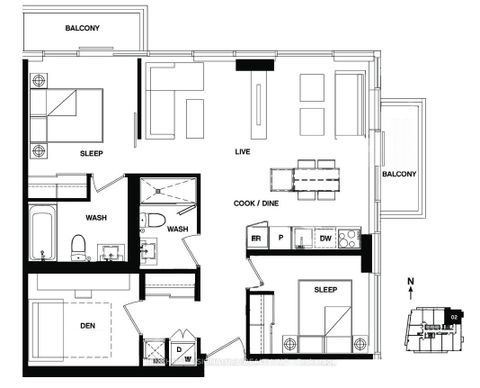 Photo 22 at 2902 - 33 Helendale Avenue, Eglinton, Toronto