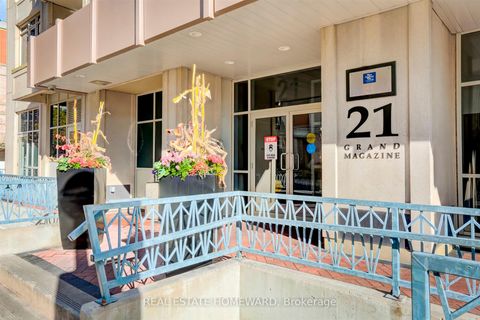 Photo 1 at 908 - 21 Grand Magazine Street, Niagara, Toronto Photo 1 at 908 - 21 Grand Magazine Street, Niagara, Toronto