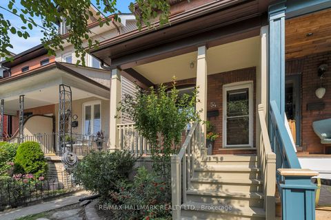 Photo 1 at 54 Wroxeter Avenue, Jones, Toronto