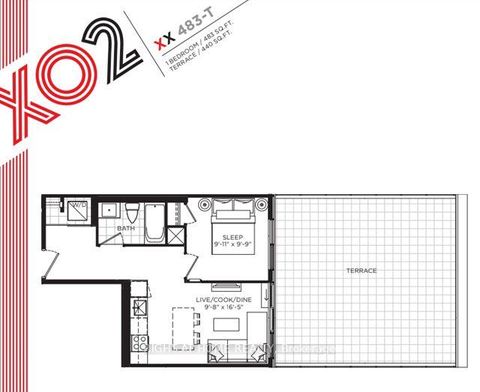 Photo 0 at Unit #1206 - 285 Dufferin Street, South Parkdale, Toronto