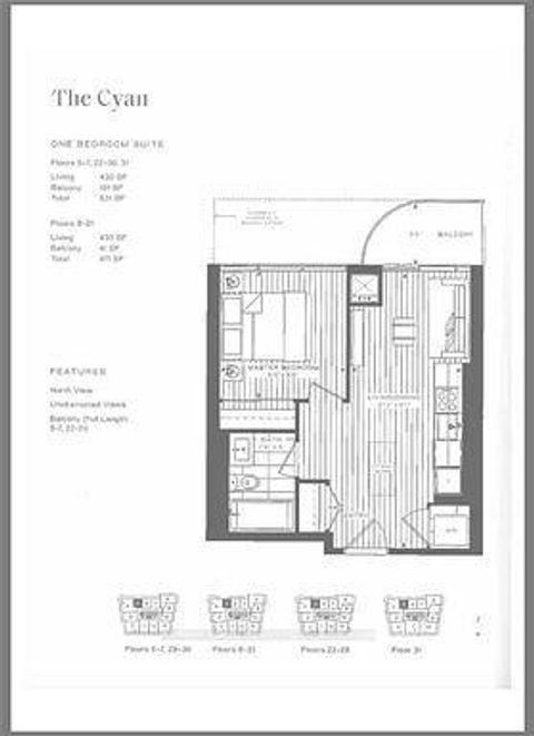 Photo 8 at 2505 - 15 Holmes Avenue, Willowdale East, Toronto