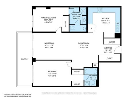 Photo 49 at 206 - 1 Lawlor Avenue, Danforth, Toronto