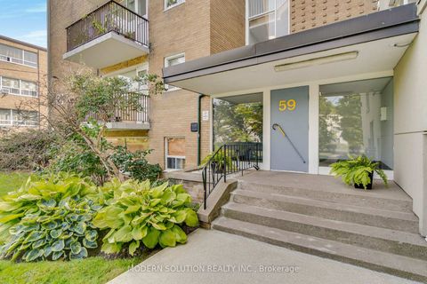 Photo 2 at 104 - 59 Neptune Drive, Lawrence, Toronto