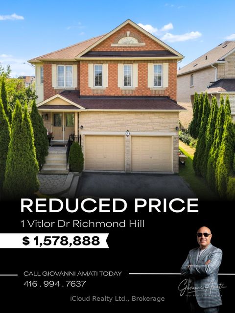 Photo 0 at 1 Vitlor Drive, Oak Ridges, Richmond Hill