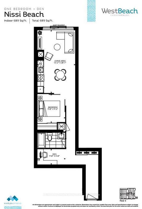 Photo 3 at 301 - 1630 Queen Street E, The Beaches, Toronto