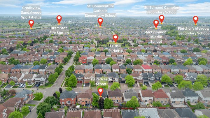 Photo 40 at 28 Redcastle Street, Fletcher's Meadow, Brampton