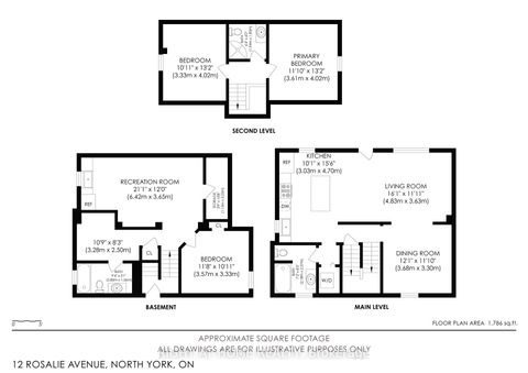 Photo 39 at 12 Rosalie Avenue N, CFB, Toronto