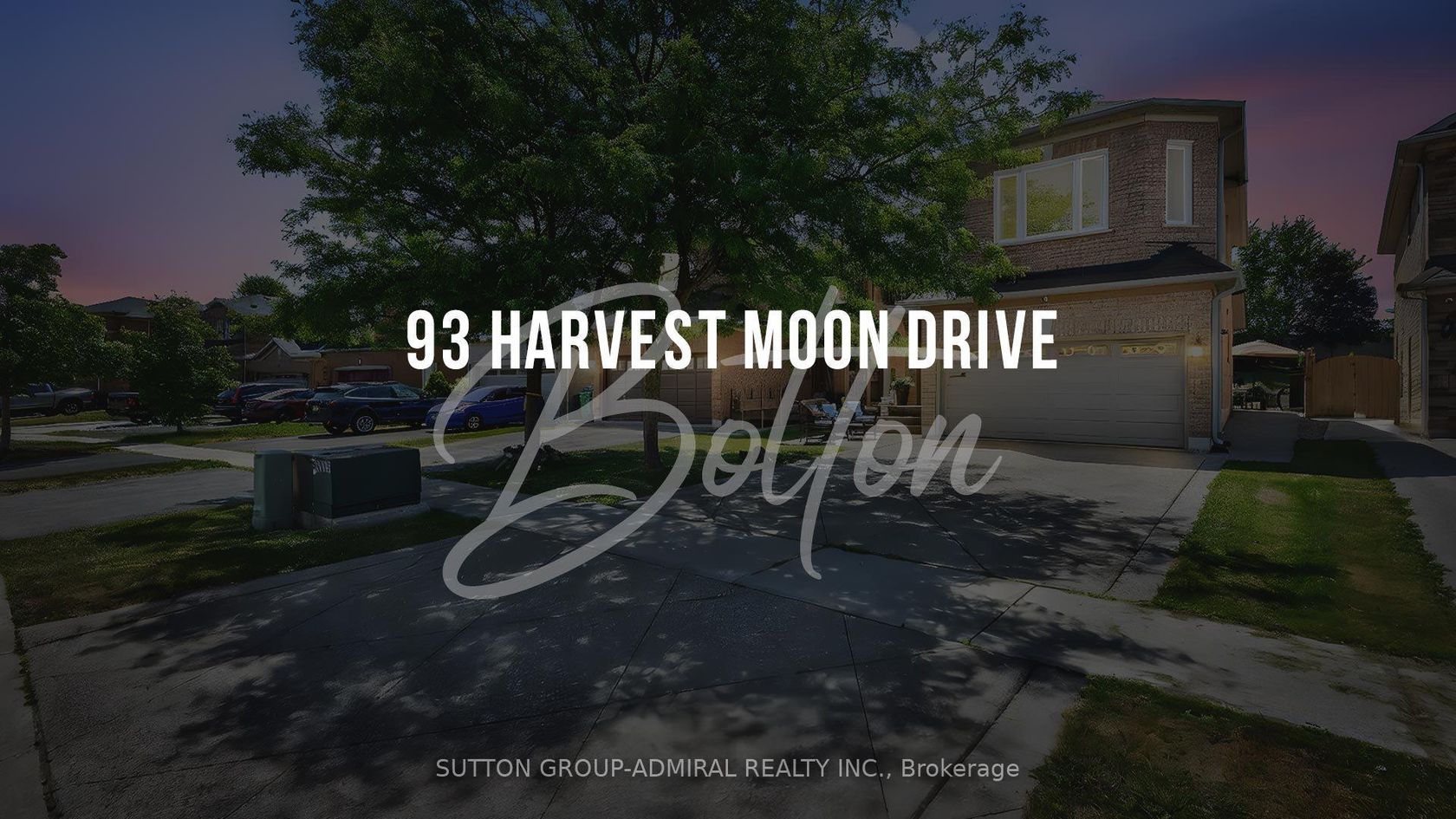 93 Harvest Moon Drive, Bolton West, Caledon by Loree Meneguzzi Real Estate 93 Harvest Moon Drive, Bolton West, Caledon