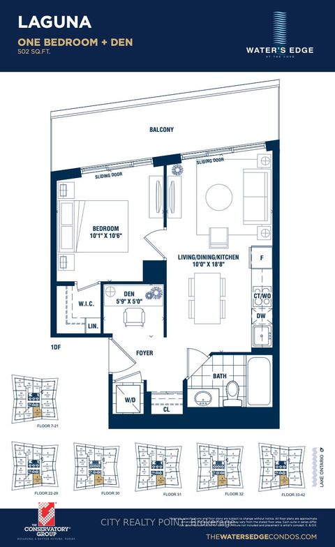 Photo 10 at 1406 - 38 Annie Craig Drive, Mimico, Toronto