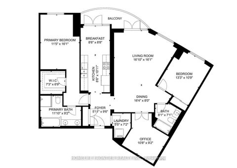 Photo 4 at 903 - 1135 Royal York Road, Humber Valley, Toronto