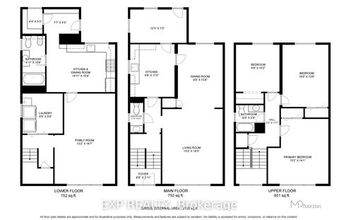 Photo 3 at 35 Clairton Crescent, Smythe, Toronto