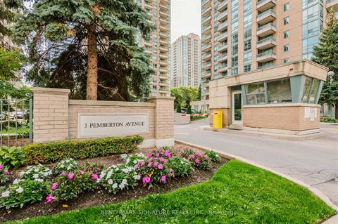 Photo 1 at 608 - 3 Pemberton Avenue, Newtonbrook East, Toronto