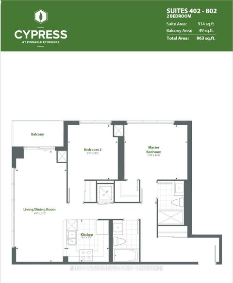 Photo 15 at 802 - 50 Thomas Riley Road, City Centre West, Toronto