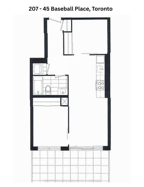 Photo 17 at 207 - 45 Baseball Place, South Riverdale, Toronto