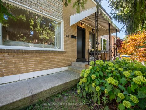 Photo 1 at 61 Skylark Road, Lambton Baby Point, Toronto